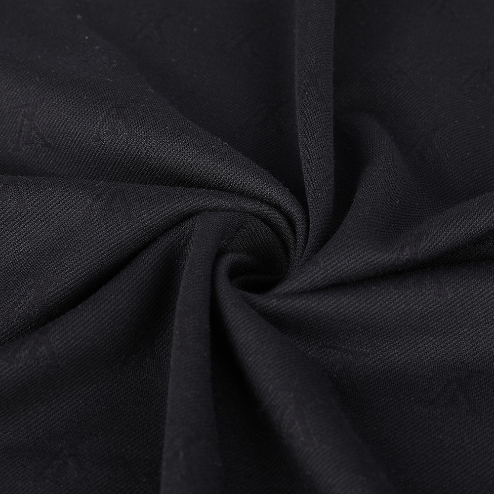 Retensi kehangatan kain wol jacquard ganda ramah kulit